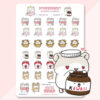 Stickervel - Hamster - February Holidays (LIMITED!) | CutieSquad