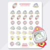 Stickervel - Hamsters in space | CutieSquad