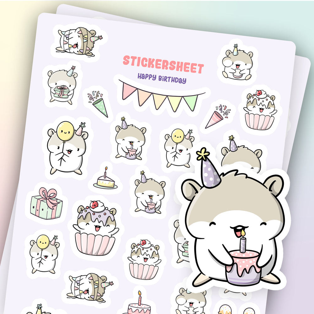 Stickervel - Happy Birthday | CutieSquad