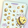 Stickervel Happy Busy Bees - CutieSquad | CutieSquad