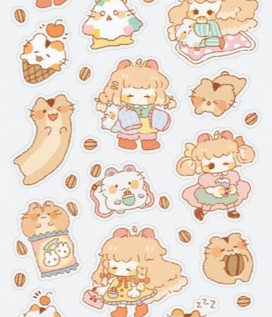 Stickervel Happy Hamsters - Stickii | Stickii