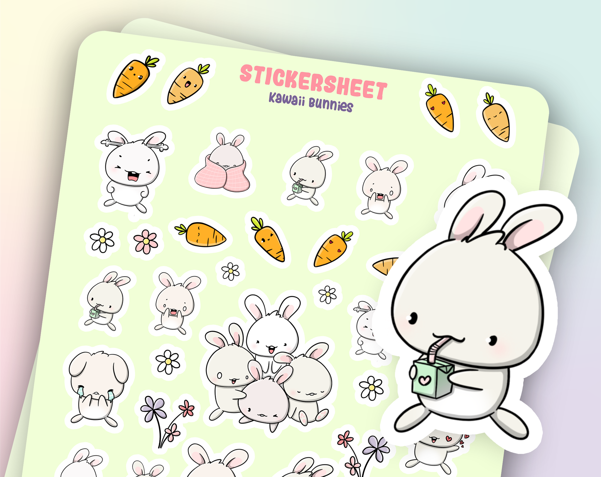 Stickervel - Kawaii Bunnies | CutieSquad