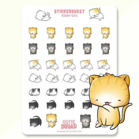 Stickervel - Kawaii Cats | CutieSquad
