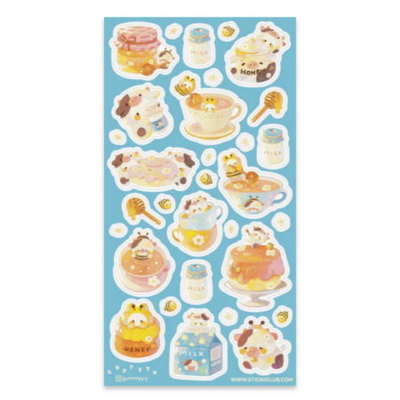Stickervel - Kawaii Milk and Honey | Stickii