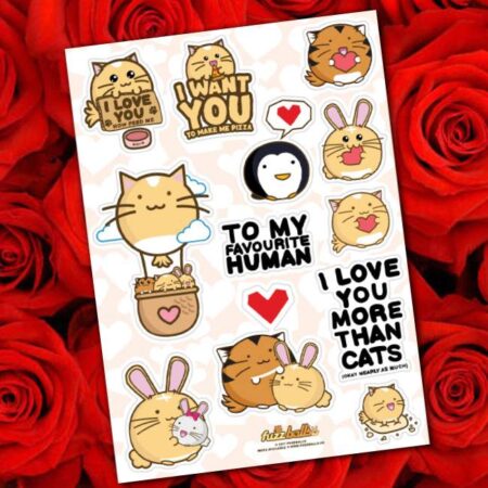 Stickervel - Love | Fuzzballs