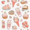 Stickervel - Peachy Penguins | Stickii