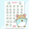 Stickervel - Penguin moods (LIMITED!) | CutieSquad