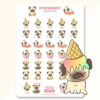 Stickervel - Pugs eating food | CutieSquad
