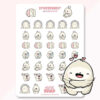 Stickervel - Selfcare Sloths (LIMITED!) | CutieSquad