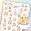 Stickervel - Shiba Hightea | CutieSquad