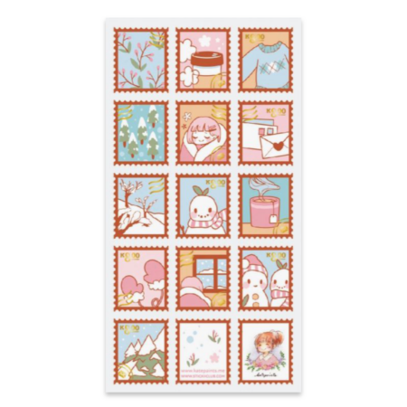 Stickervel - Snow Day Stamps | Stickii