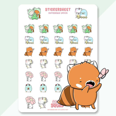 Stickervel - Spring (LIMITED!) | CutieSquad
