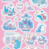 Stickervel -Stellar Sharks | Stickii