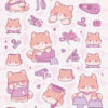 Stickervel Studious Shibas - Stickii | Stickii