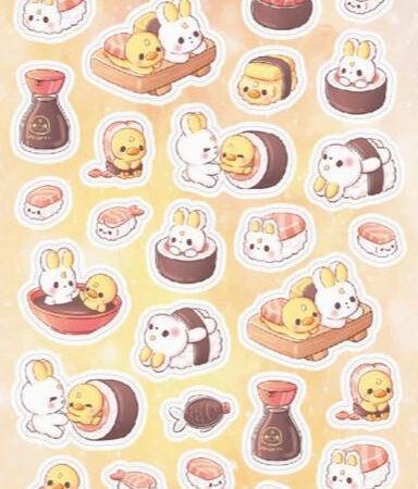 Stickervel Sushi Yum - Stickii | Stickii