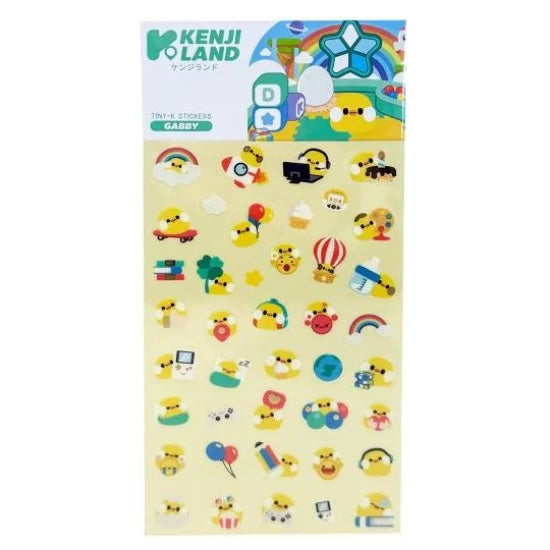 Stickervel Tiny-K Gabby - Kenji | Kenji
