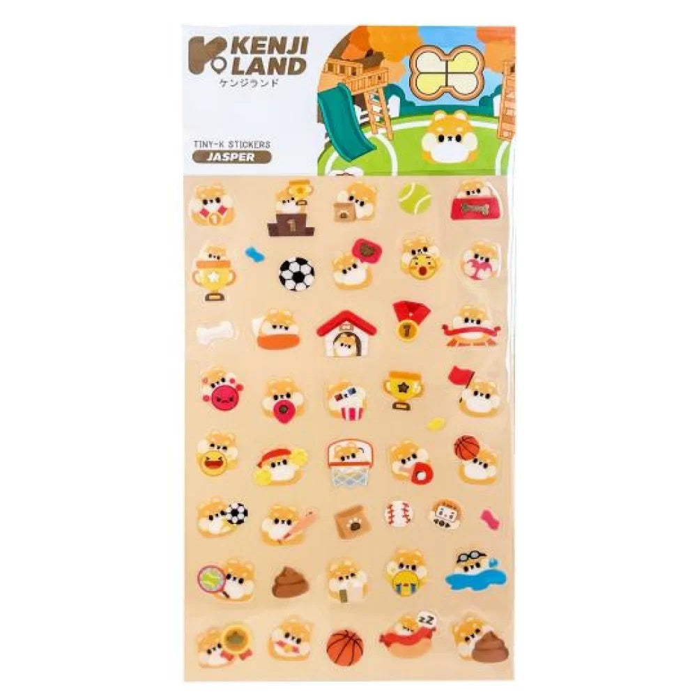 Stickervel Tiny-K Jasper - Kenji | Kenji