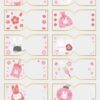 Stickervel Usagi Sakura Tabs - Stickii | Stickii