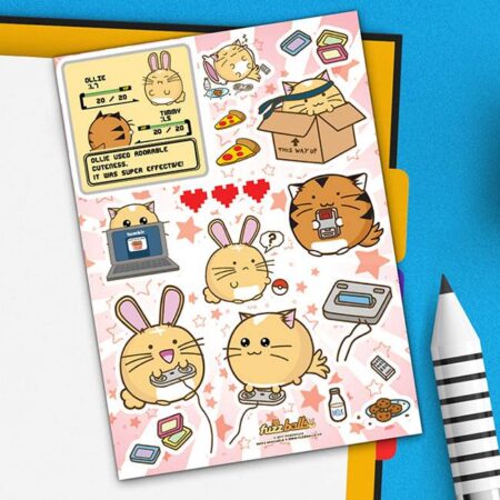 Stickervel - Video Games | Fuzzballs