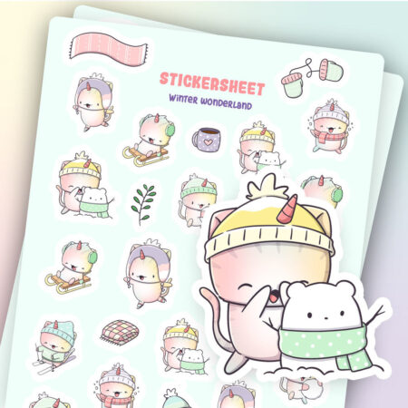 Stickervel - Winter Wonderland | CutieSquad