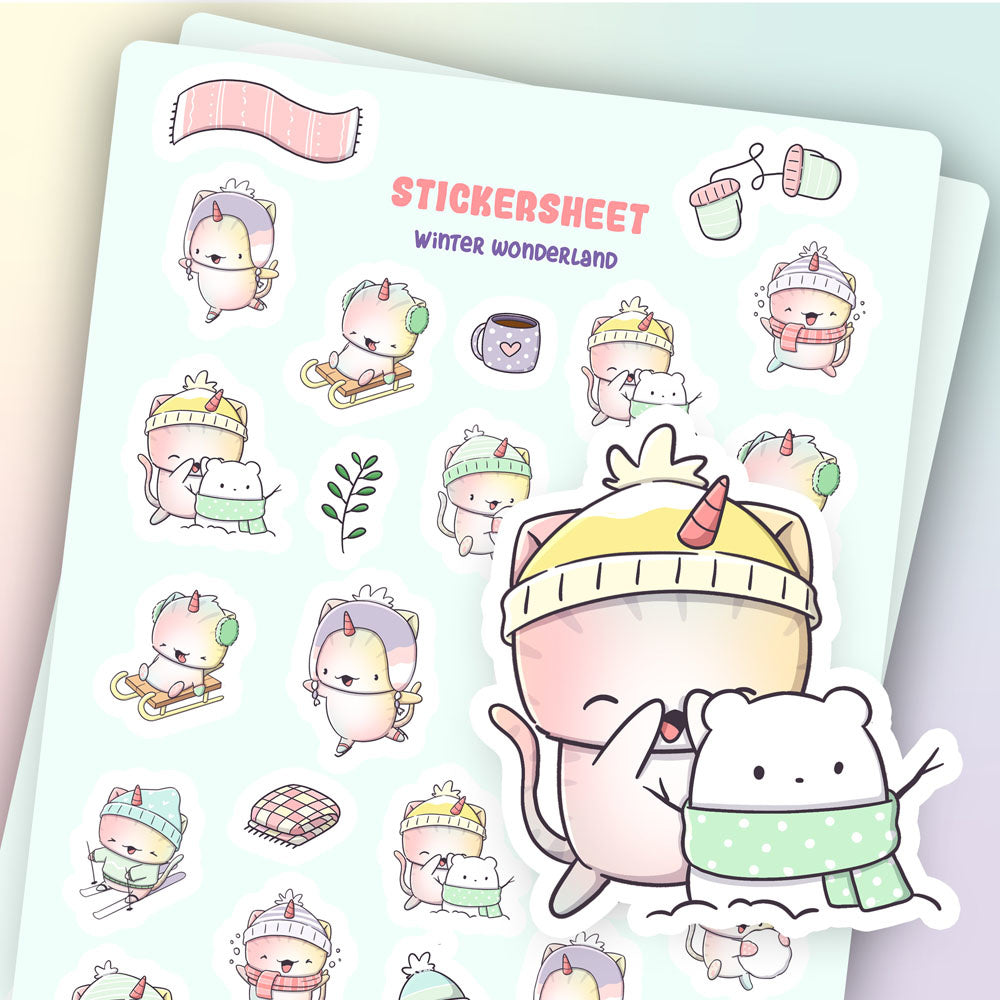 Stickervel - Winter Wonderland | CutieSquad