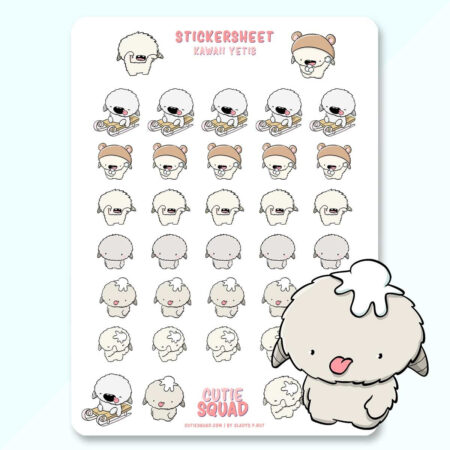 Stickervel - Yeti's | CutieSquad
