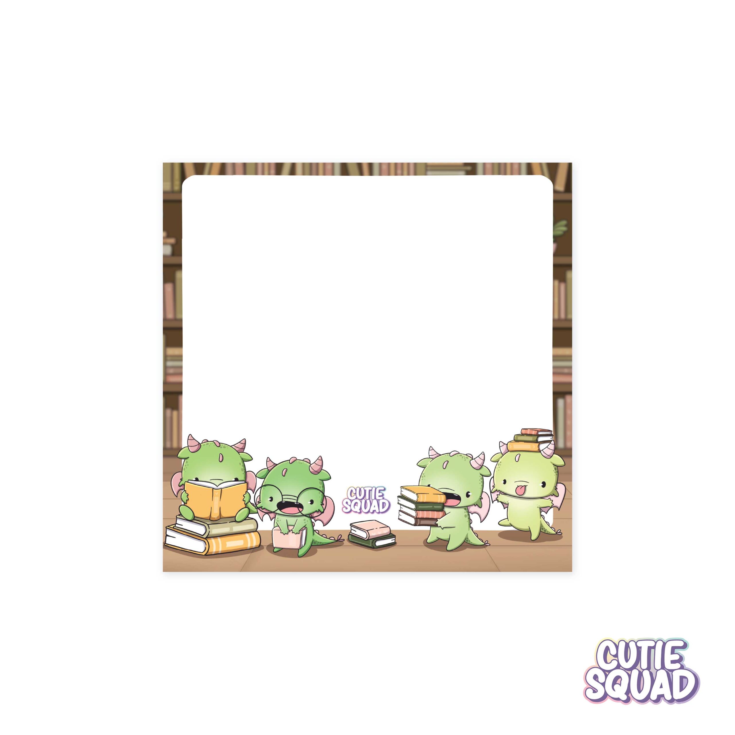 Sticky Notes - Book Dragons | CutieSquad