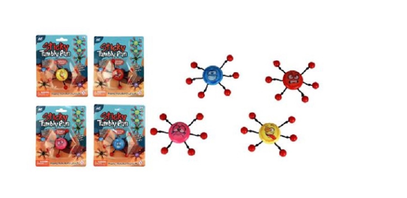 Sticky Window walker 8cm op kaart | Merkloos