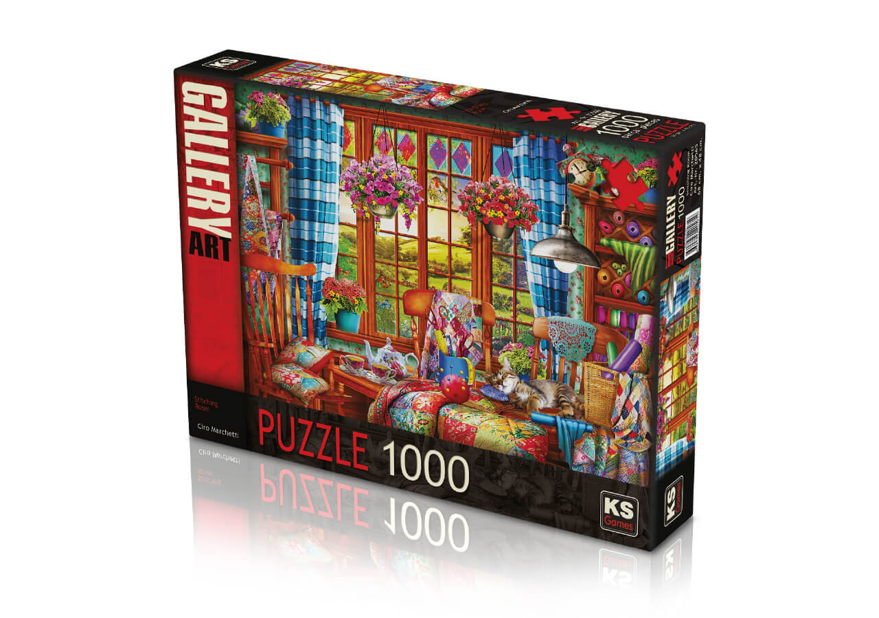 Stitching room puzzel 1000 stukjes KS Games | KS Games
