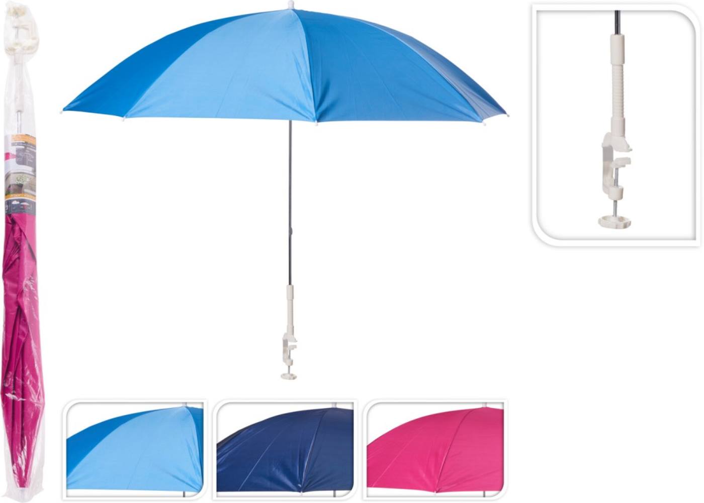 Stoelparasol Ø105cm stok 90cm | Pro Garden