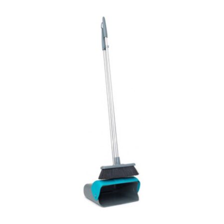 Stoffer en blik met lange steel en klep | Linea