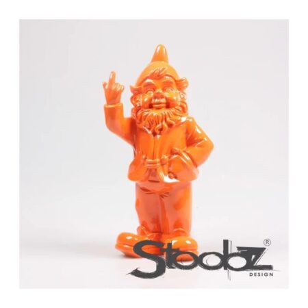 Stoobz kabouter f*ck you oranje 10cm | Stoobz Design