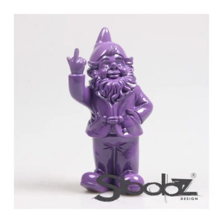 Stoobz kabouter f*ck you paars 20cm | Stoobz Design