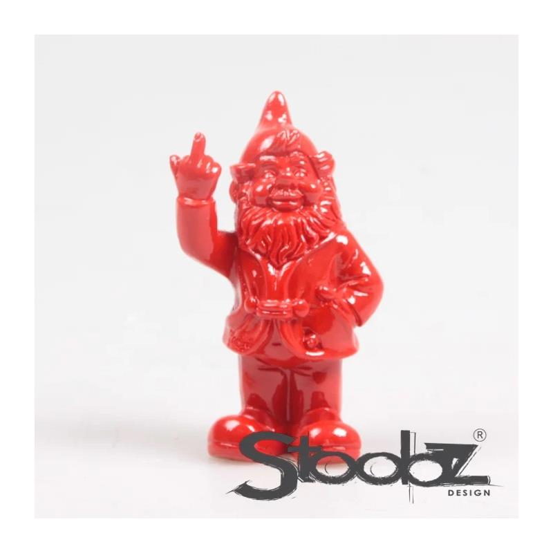 Stoobz kabouter f*ck you rood 10cm | Stoobz Design