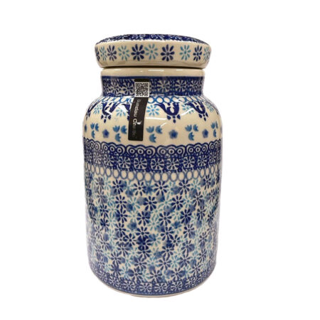 Storage Jar with cork lid - Nautique | Bunzlau Castle