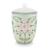 Storage jar Lily & Lotus Groen 1.5L | PiP Studio
