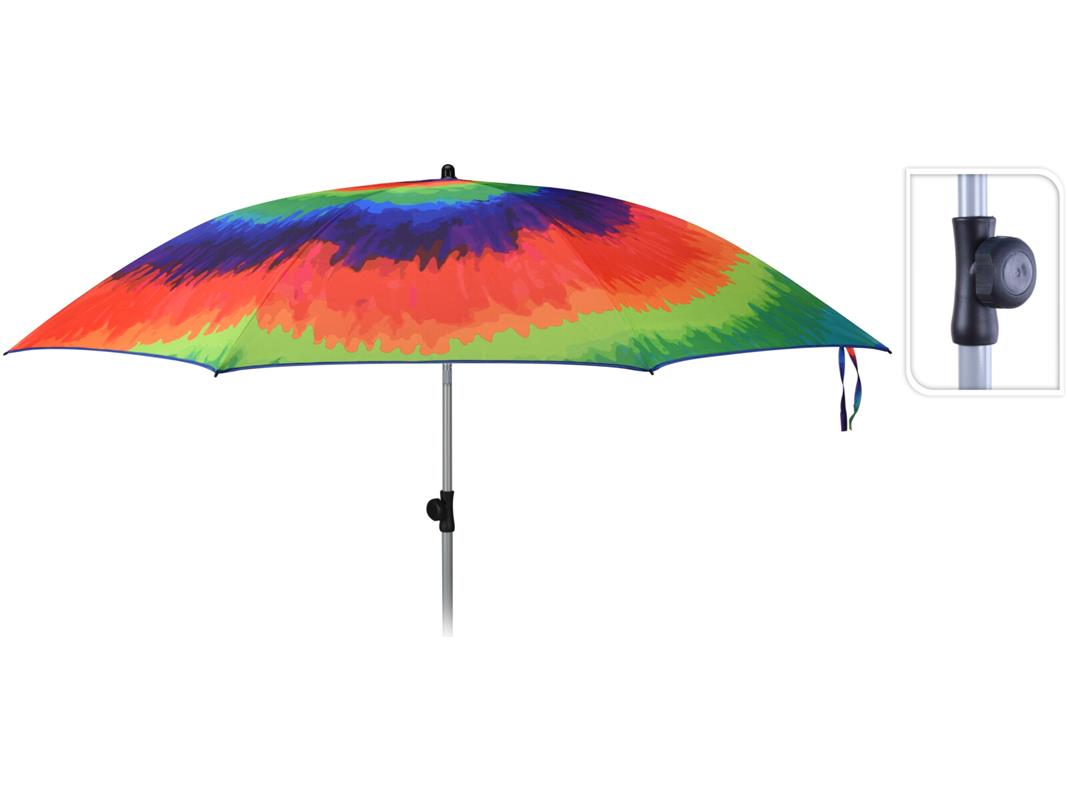 Strandparasol Ø200cm multi kleur | Pro Garden