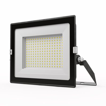 Stratos - LED Breedstraler 150 Watt 13120 Lumen - 6500K Daglicht wit licht - IP65 waterdicht - 15cm Kabel - Schijnwerper | HOFTRONIC