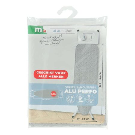 Strijkplankhoes Alu Perfo Maat 120-140Cm L-XL |