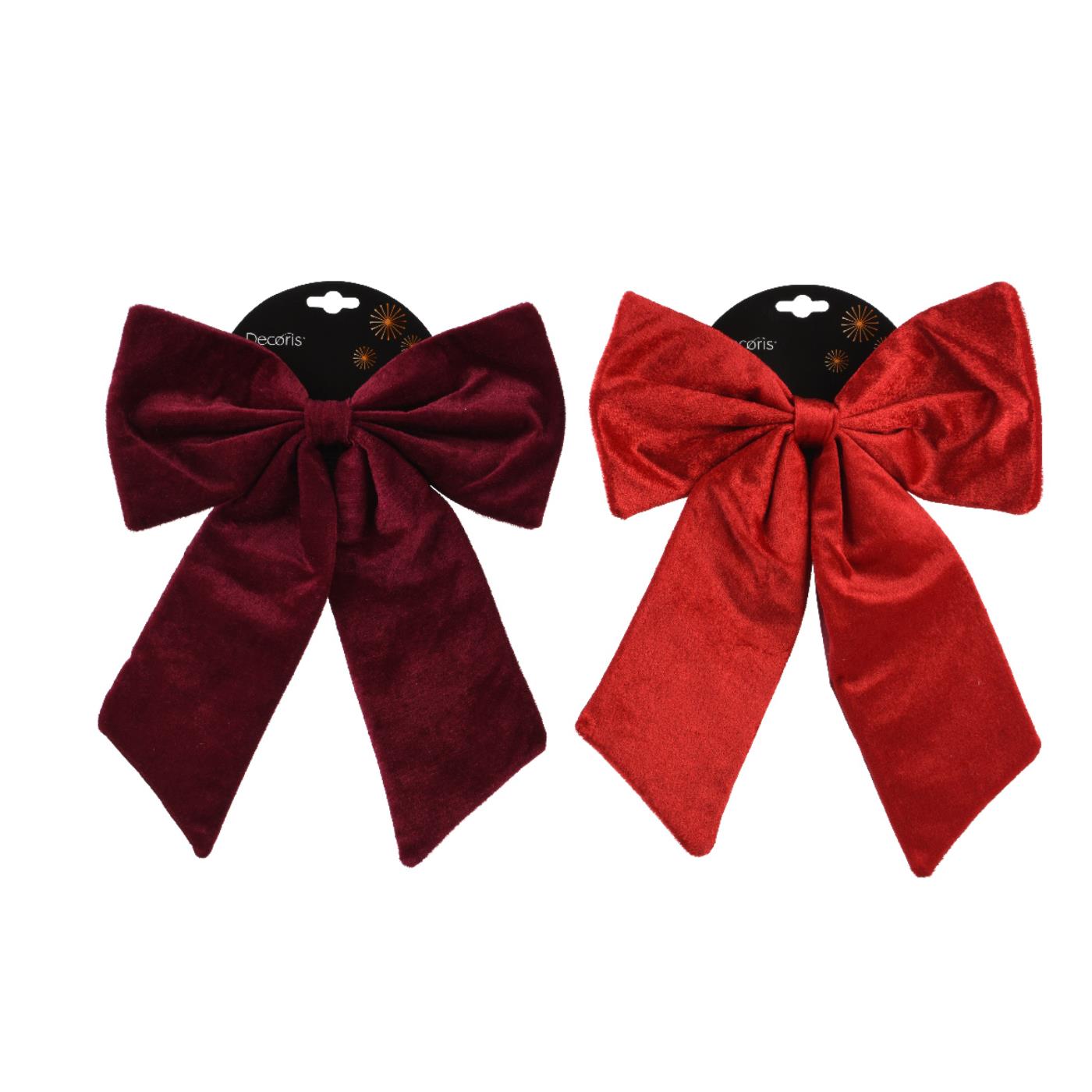 Strik rood/bordeaux 30x35cm | Decoris