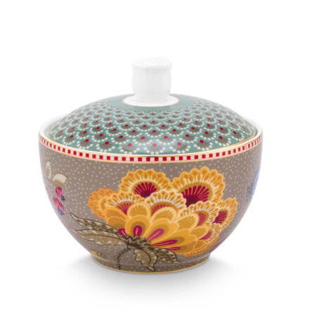 Sugar Bowl Blooming Tales Fantasy Blue 300ml | PiP Studio