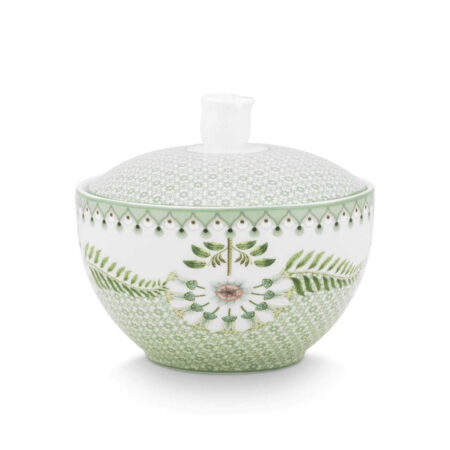 Suikerpot Lily & Lotus Groen 300ml | PiP Studio