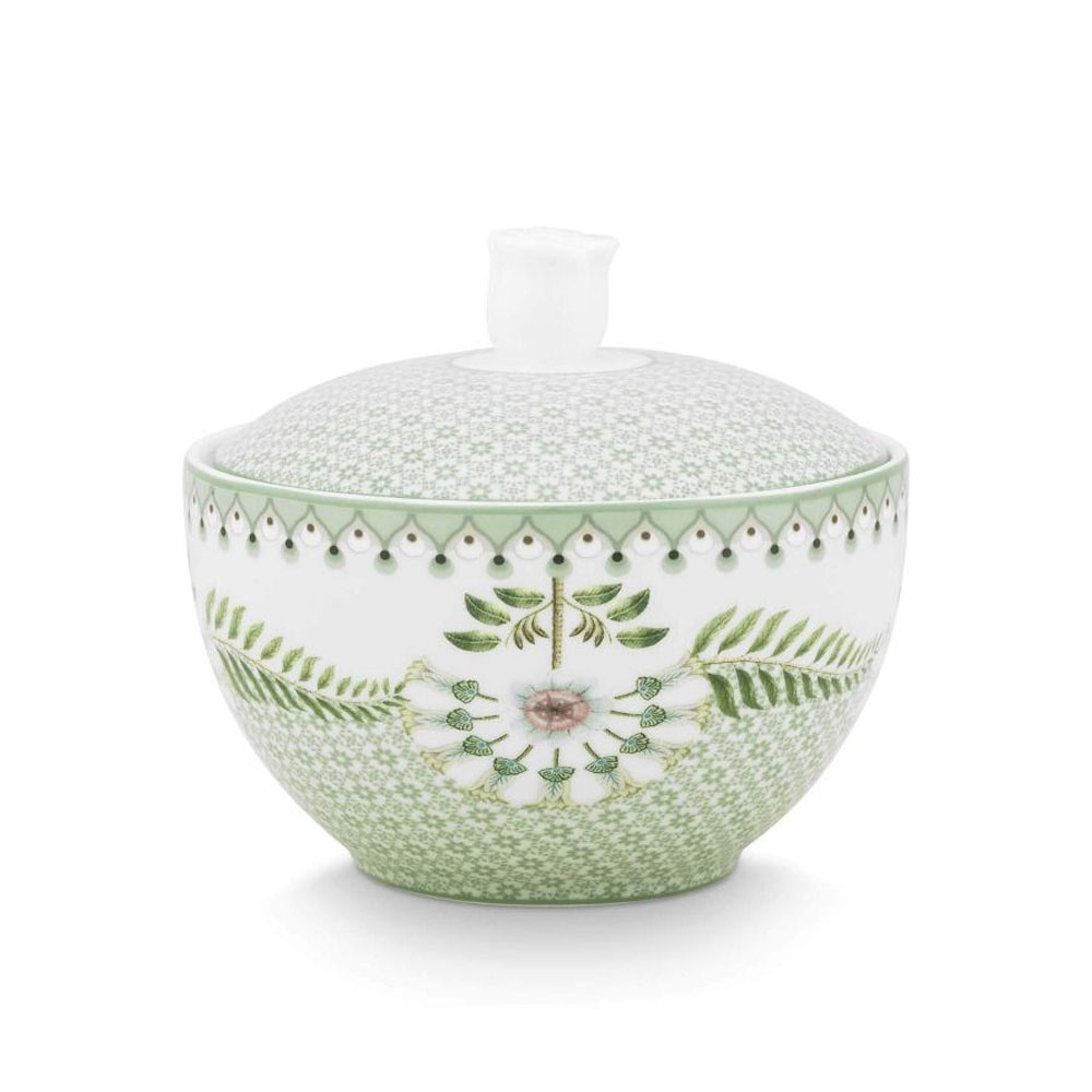 Suikerpot Lily & Lotus Groen 300ml | PiP Studio