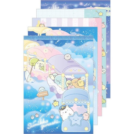 Sumikkogurashi memoblok groot - Starry Sky Walk - Train | San-X