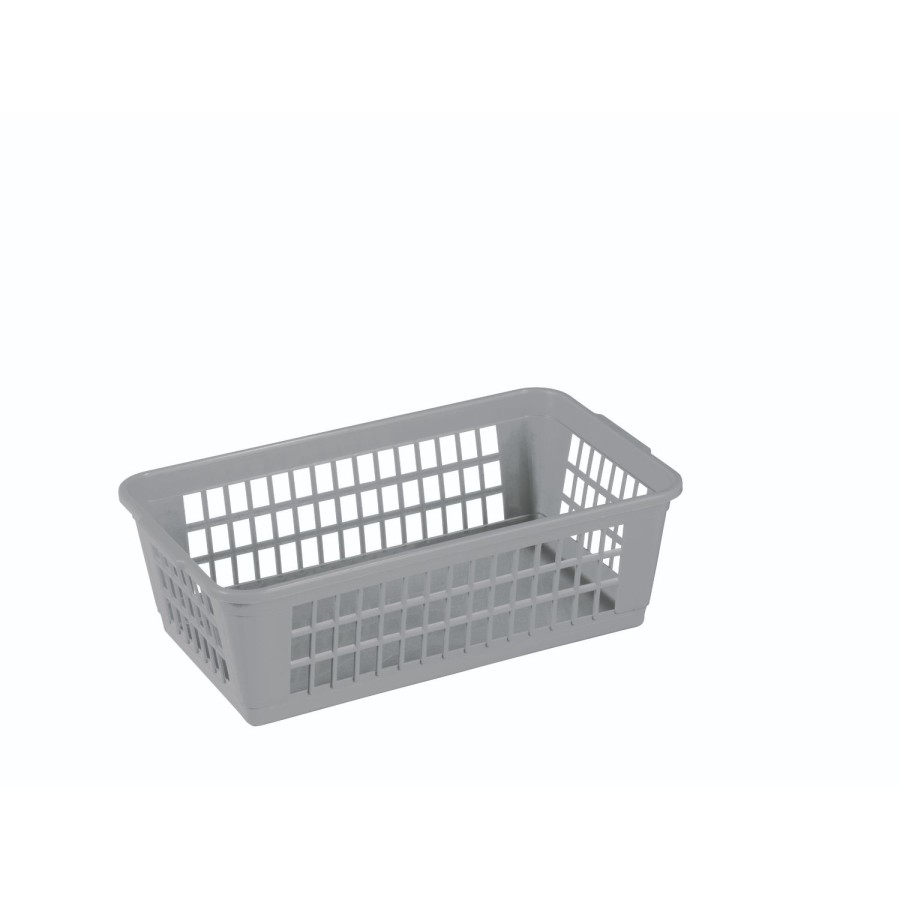 Suneware Basic Opbergmandje 36x15x8Cm Grijs | Sunware