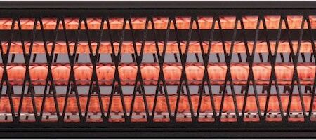 Sunred Heater Professional Smart Royal Diamond Dark Wall 2500 terrasverwarmer | Sunred
