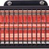 Sunred Heater Royal Diamond Dark Wall 2500 terrasverwarmer | Sunred
