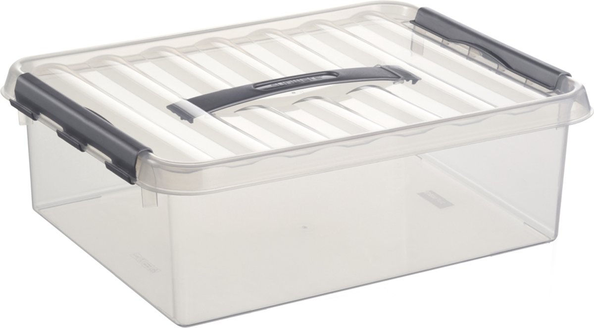 Sunware Q-line opbergbox 10L transparant | Sunware