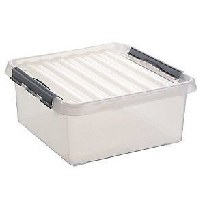 Sunware box met deksel Q-line 25 liter | Sunware