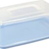 Sunware cakedoos transparant blauw | Sunware